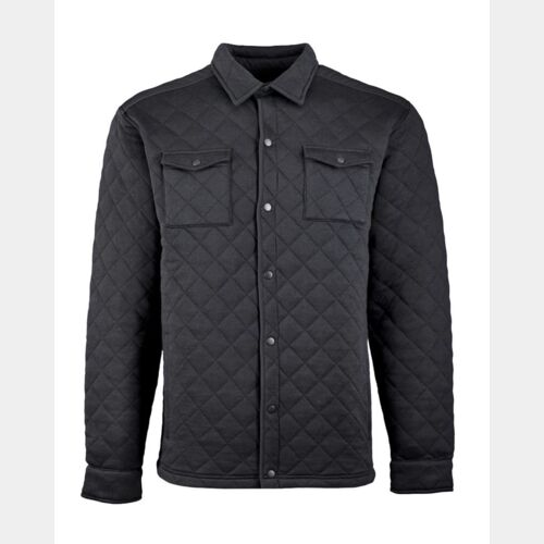 Quilted Jersey Shirt Jacket Thumbnail