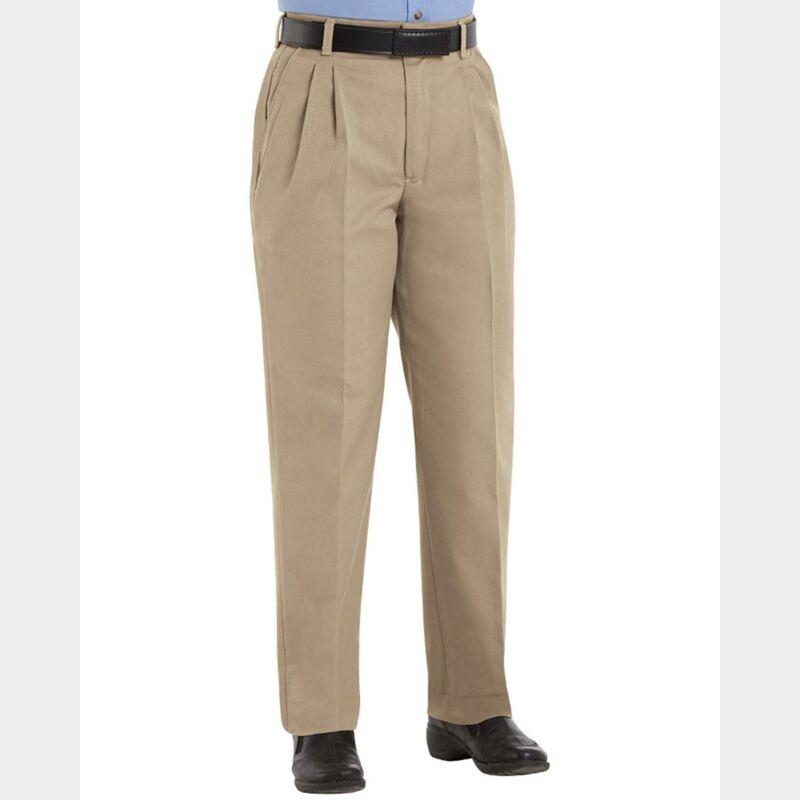 Women's Pleated Twill Slacks Thumbnail