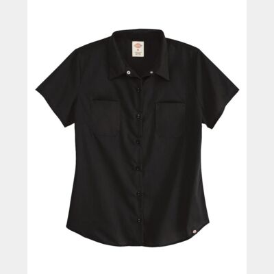 Women's Industrial Short Sleeve Work Shirt Thumbnail