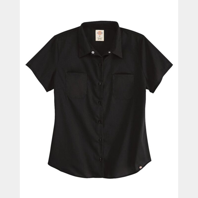 Women's Industrial Short Sleeve Work Shirt Thumbnail