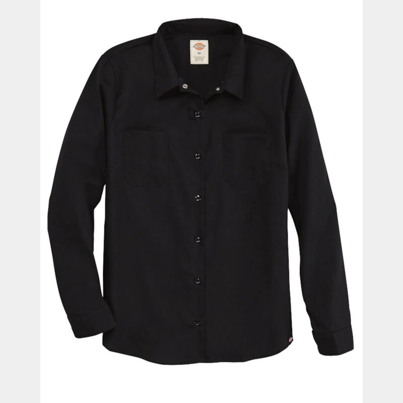 Women's Long Sleeve Industrial Work Shirt Thumbnail