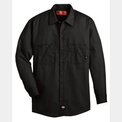 Men's Industrial Long Sleeve Work Shirt Thumbnail