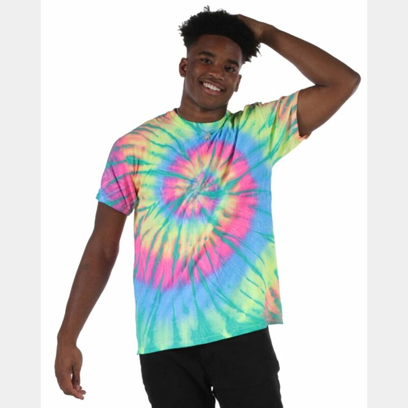 Neon Rush Tie-Dyed T-Shirt Thumbnail