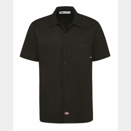Men's Industrial Short Sleeve Cotton Work Shirt Thumbnail