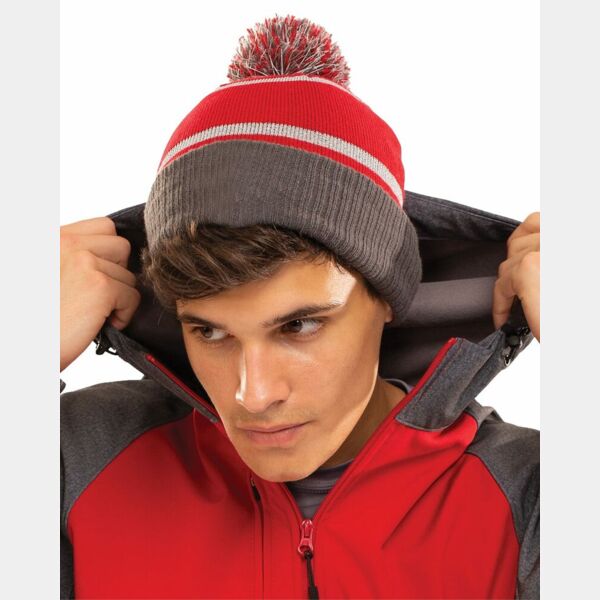 8 1/2" Reflective Knit Beanie Thumbnail