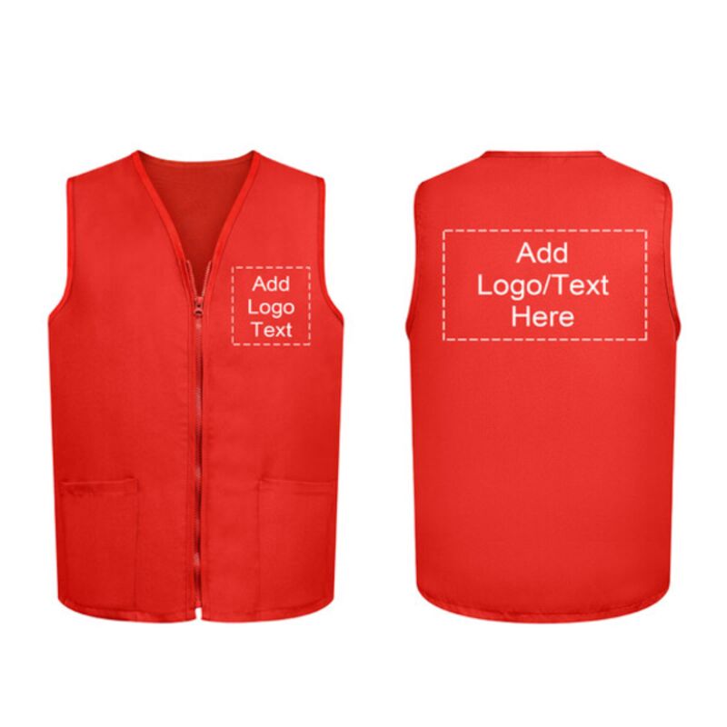 TOPTIE Custom Volunteer Work Vest Supermarket Thumbnail