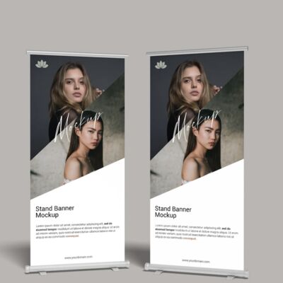 Roll Up Banner With stand   Thumbnail