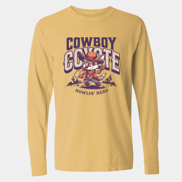 Long Sleeve Garment-Dyed Heavyweight T-Shirt - 6014 Thumbnail