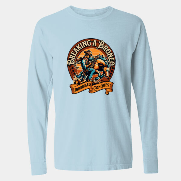 Long Sleeve Garment-Dyed Heavyweight T-Shirt - 6014 Thumbnail