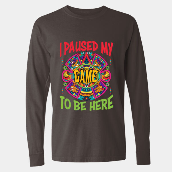 Long Sleeve Garment-Dyed Heavyweight T-Shirt - 6014 Thumbnail