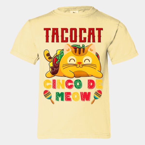 Youth Garment-Dyed Heavyweight T-Shirt - 9018 Thumbnail