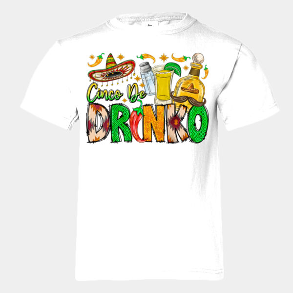  Youth Garment-DyedHeavyweight T-Shirt - 9018 Thumbnail
