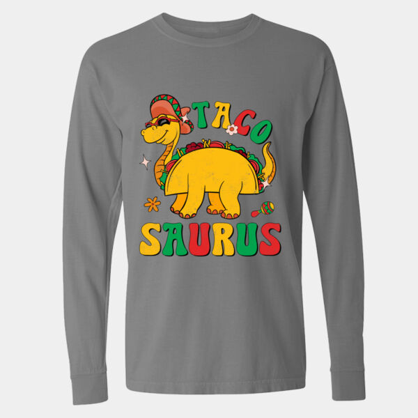 Long Sleeve Garment-Dyed Heavyweight T-Shirt - 6014 Thumbnail