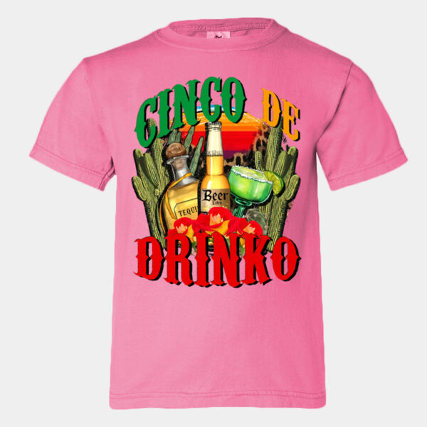 Youth Garment-Dyed Heavyweight T-Shirt - 9018 Thumbnail