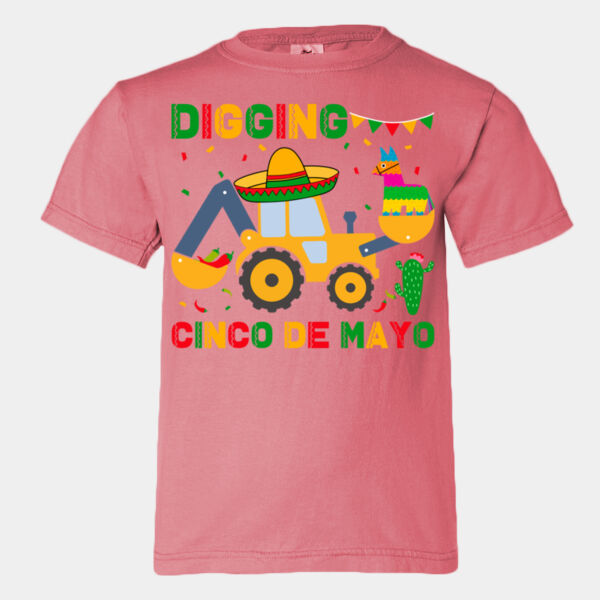 Youth Garment-Dyed Heavyweight T-Shirt - 9018 Thumbnail