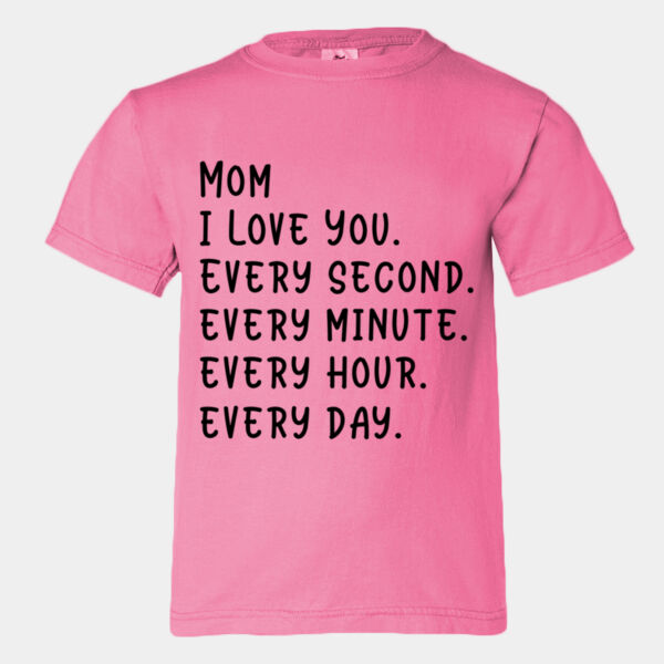  Youth-Dyed Heavyweight T-Shirt - 9018 Thumbnail