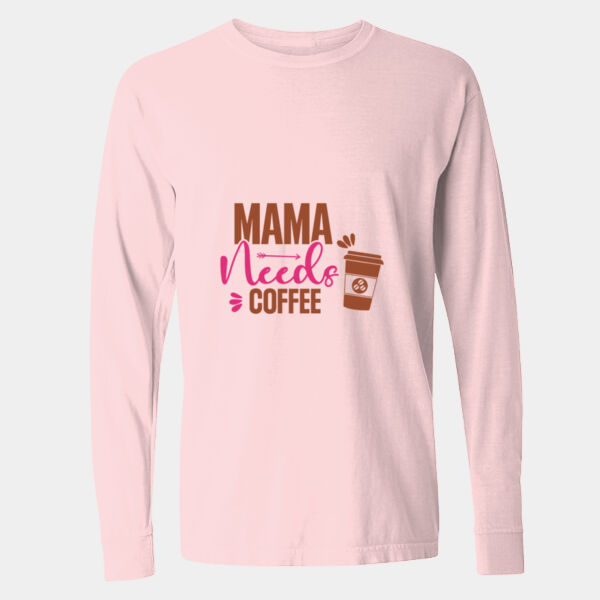 Long Sleeve Garment-Dyed Heavyweight  T-Shirt - 6014 Thumbnail