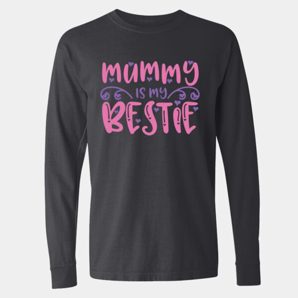  Long Sleeve Garment-Dyed Heavyweight T-Shirt - 6014 Thumbnail