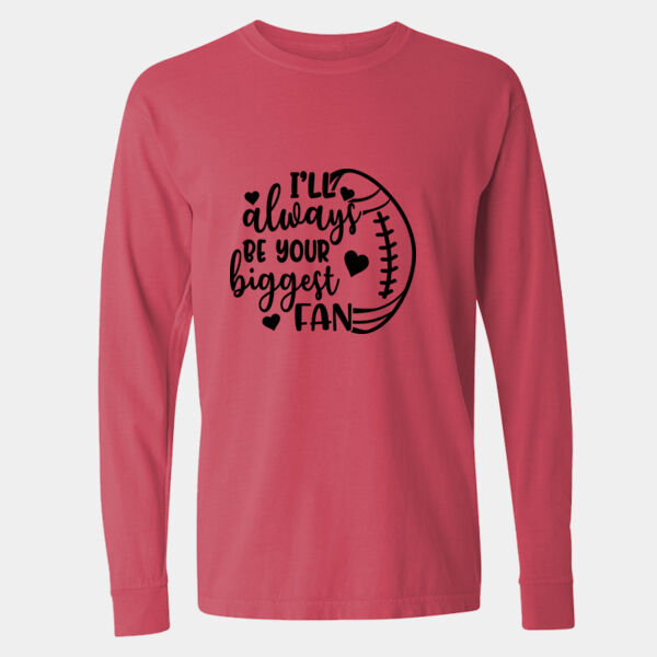 Long Sleeve Garment-Dyed Heavyweight T-Shirt - 6014 Thumbnail