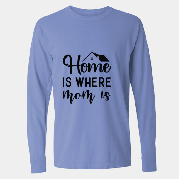 Long Sleeve Garment-Dyed Heavyweight  T-Shirt - 6014 Thumbnail