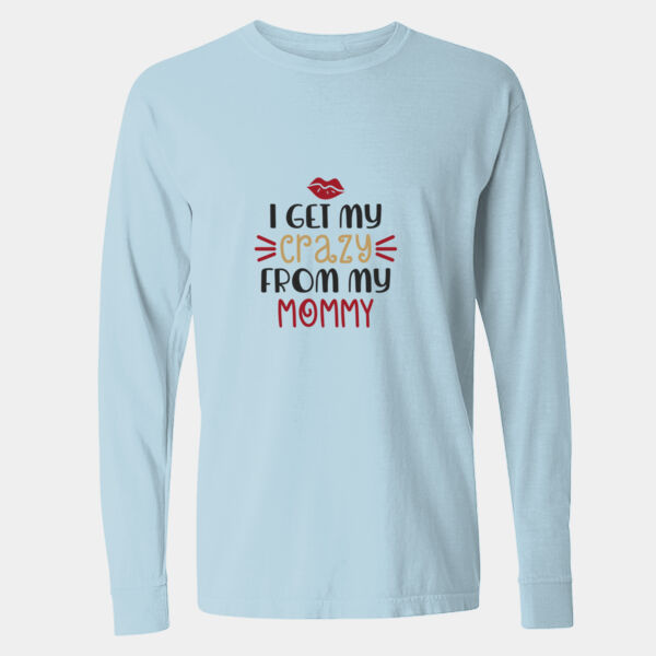 Long Sleeve Garment-Dyed Heavyweight T-Shirt - 6014 Thumbnail