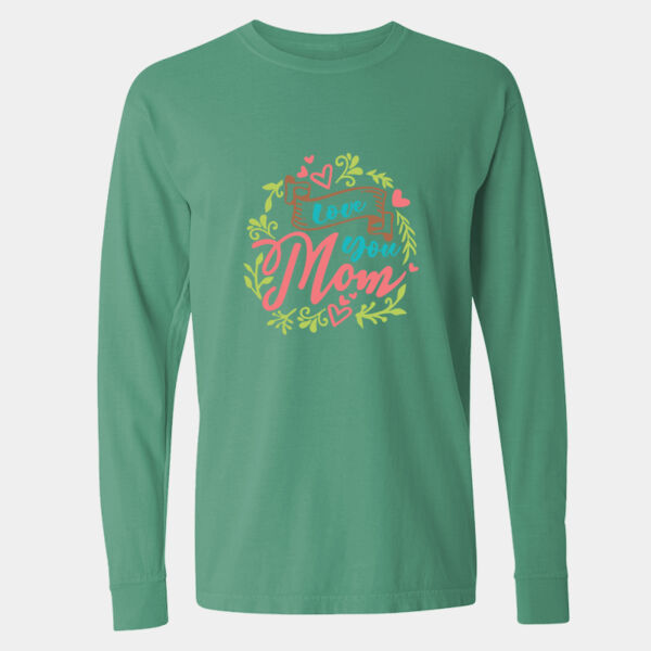 Long Sleeve Garment-Dyed Heavyweight T-Shirt - 6014 Thumbnail