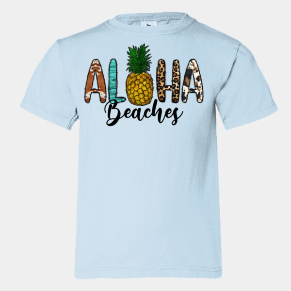 Garment-Dyed Youth Heavyweight T-Shirt - 9018 Thumbnail