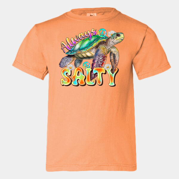 Garment-Dyed Youth Heavyweight T-Shirt - 9018 Thumbnail