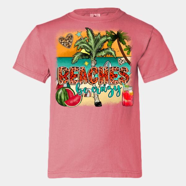 Garment-Dyed Youth Heavyweight T-Shirt - 9018 Thumbnail