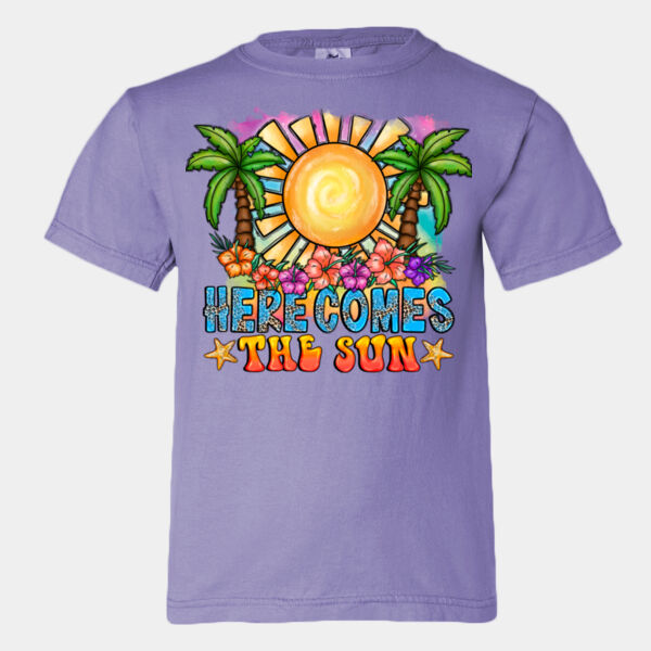 Garment-Dyed Youth Heavyweight T-Shirt - 9018 Thumbnail