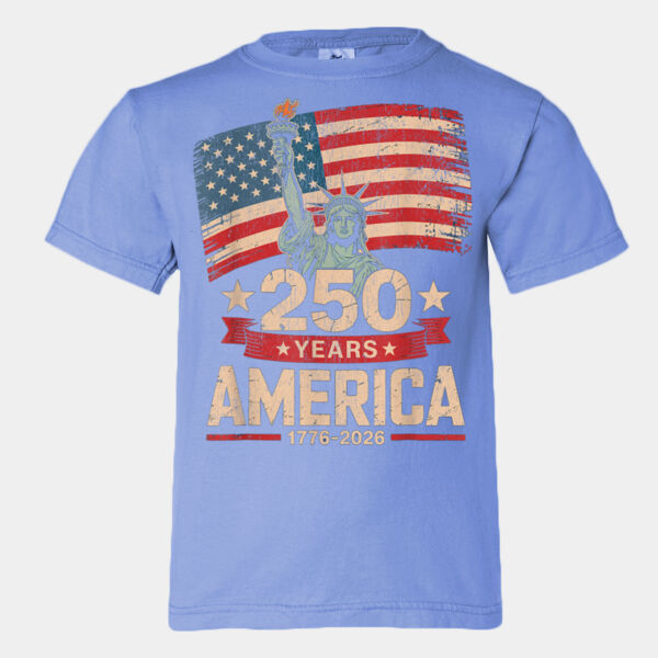 Youth Comfort Colors®️ Heavyweight Ring Spun Tee 9018 Thumbnail