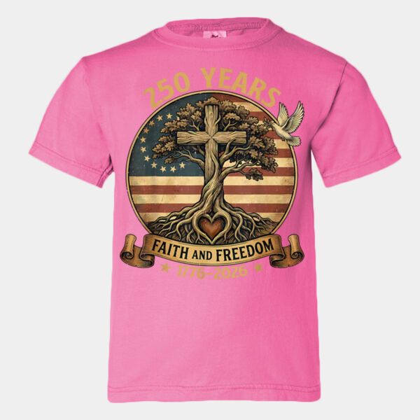 Youth Comfort Colors®️ Heavyweight Ring Spun Tee 9018 Thumbnail