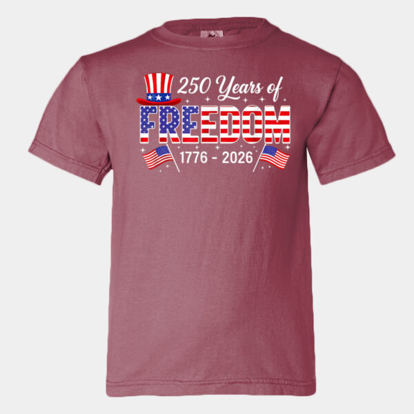Youth Comfort Colors®️ Heavyweight Ring Spun Tee 9018 Thumbnail