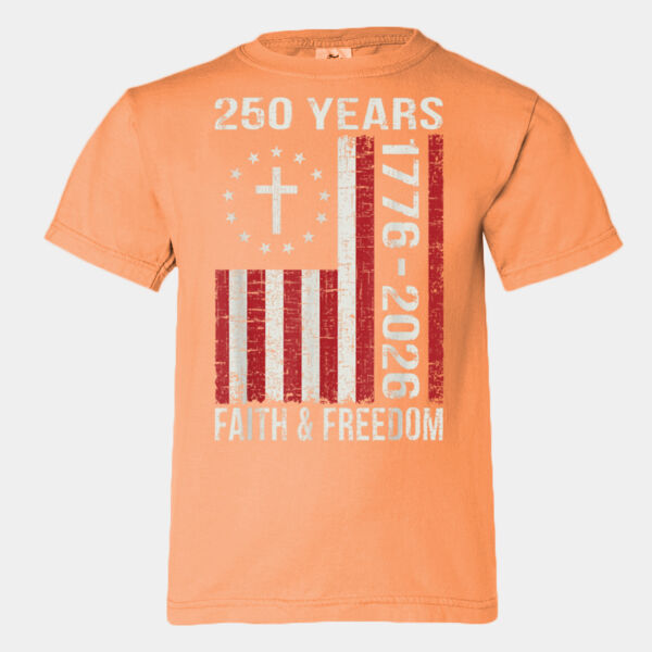 Youth Comfort Colors®️ Heavyweight Ring Spun Tee 9018 Thumbnail