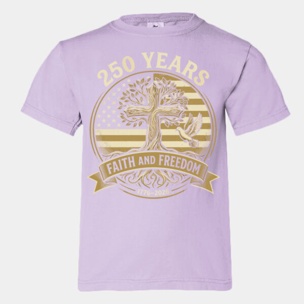 Youth Comfort Colors®️ Heavyweight Ring Spun Tee 9018 Thumbnail