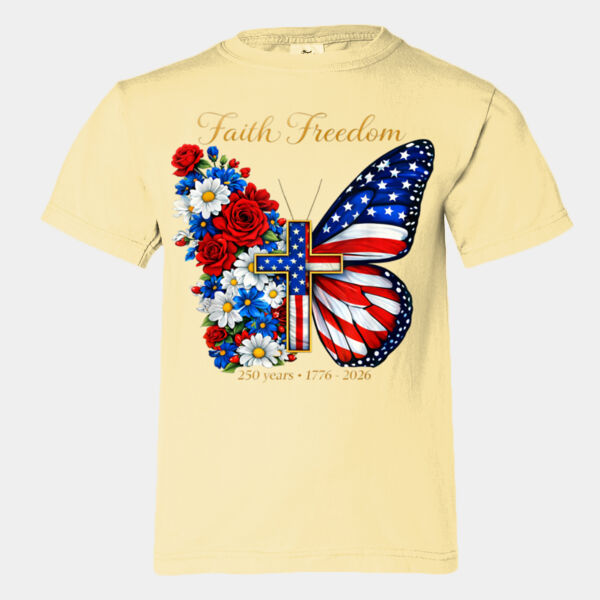 Youth Comfort Colors®️ Heavyweight Ring Spun Tee 9018 Thumbnail
