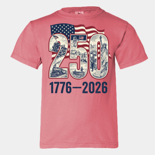 Youth Comfort Colors®️ Heavyweight Ring Spun Tee 9018 Thumbnail
