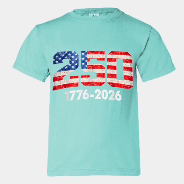 Youth Comfort Colors®️ Heavyweight Ring Spun Tee 9018 Thumbnail