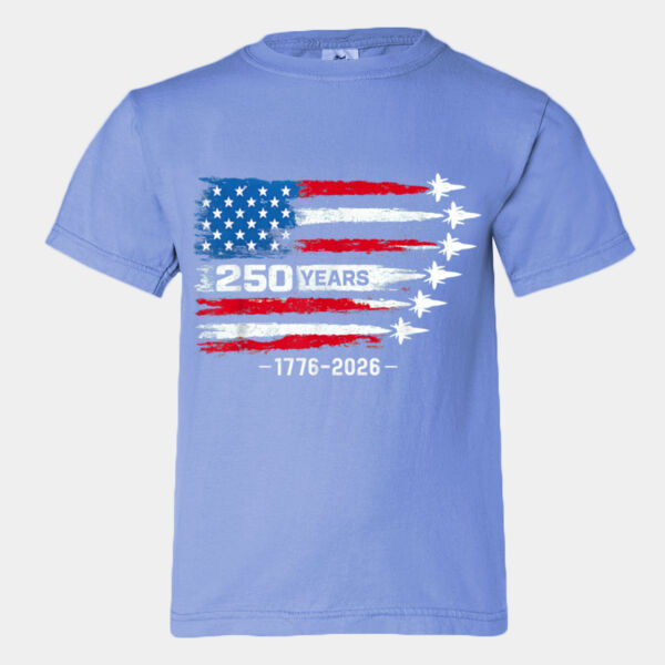 Youth Comfort Colors®️ Heavyweight Ring Spun Tee 9018 Thumbnail