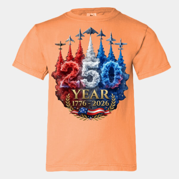 Youth Comfort Colors®️ Heavyweight Ring Spun Tee 9018 Thumbnail