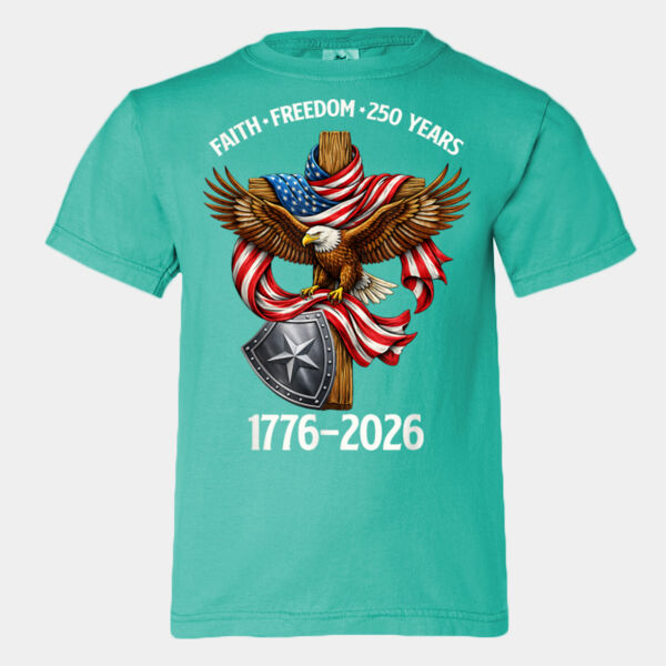 Youth Comfort Colors®️ Heavyweight Ring Spun Tee 9018 Thumbnail