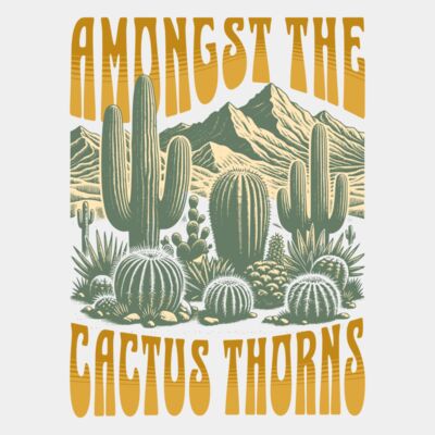Amongst the Cactus Thorns   Desert Cacti Summer Thumbnail