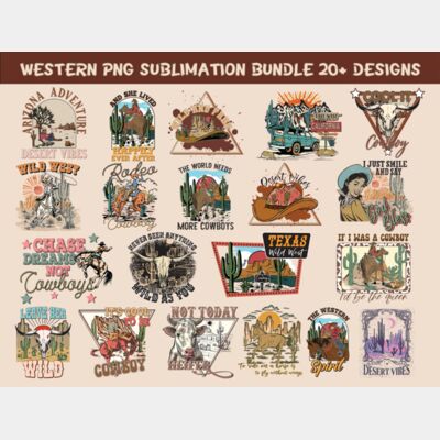 Bundle Western Sublimation phu Thumbnail