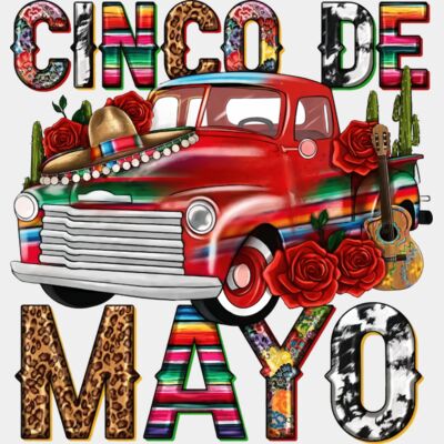 2  Cinco De Mayo Truck Mexican Truck Thumbnail