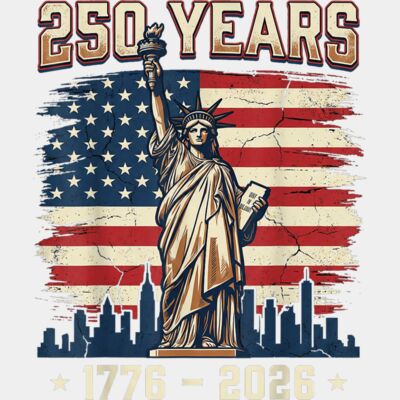 250 Years America Anniversary 250th Independence Day Freedom T Shirt Thumbnail