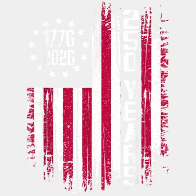 250 American Anniversary USA 250th Independence Day 2026 T Shirt Thumbnail