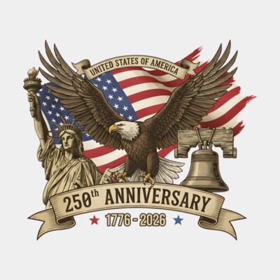 17762026 USA Anniversary 250 Years of Independence Heritage Sweatshirt Thumbnail