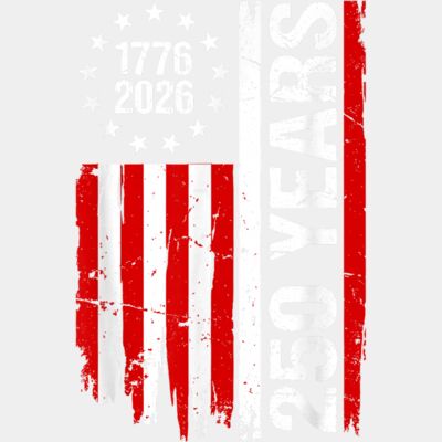 1776 2026 USA Flag   Cool 250th Anniversary 4th July T Shirt Thumbnail