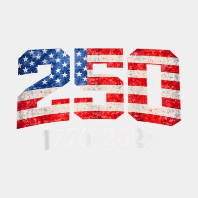 250 Years American Flag 1776 2026 250th Anniversary USA T Shirt Thumbnail