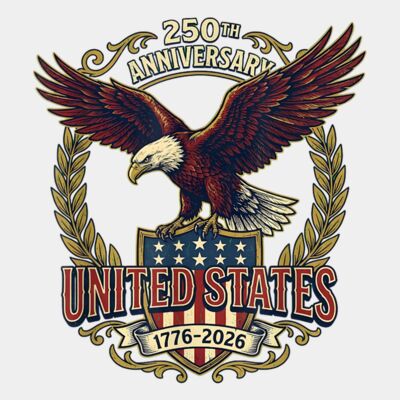 250 Anniversary USA 250th US Flag Patriotic 4th of July T Shirt Thumbnail